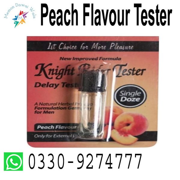 Peach Flavoured Tester